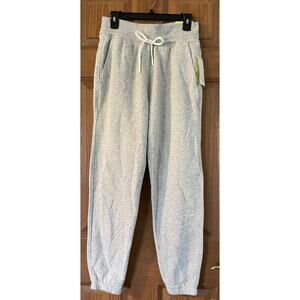 NWT All in Motion Grey Joggers Drawstring & Pockets Sz Small Waist 14-16”